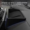 For BYD Yuan UP 2024-2025 Central Control Navigation Behind Screen Storage Box Dashboard Organizer Non-slip Tray Car Accessories