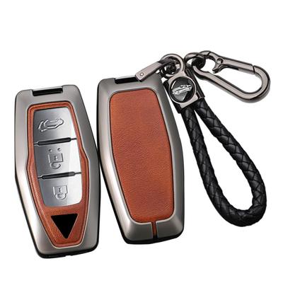[SANRILY] Exklusive Schlüsselhülle für Mitsubishi, Schlüsselabdeckung, Schlüsselhalter, Mitsubishi, Neuer Outlander, GN0W, PHEV,