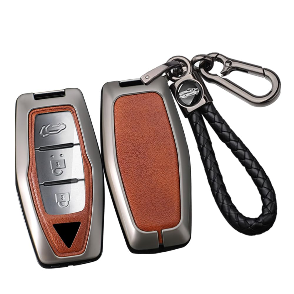 

[SANRILY] Эксклюзивный чехол для ключей Mitsubishi, Чехол для ключей, Брелок для ключей, Mitsubishi, Новый Outlander, GN0W, PHEV, Compatible with car genuine