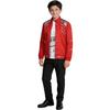 Kinder Tanzstar Kostüm Jungen 80er 90er Pop-König 3D-Druck Jacke Hemd Hose Outfit Geburtstagsparty Cosplay