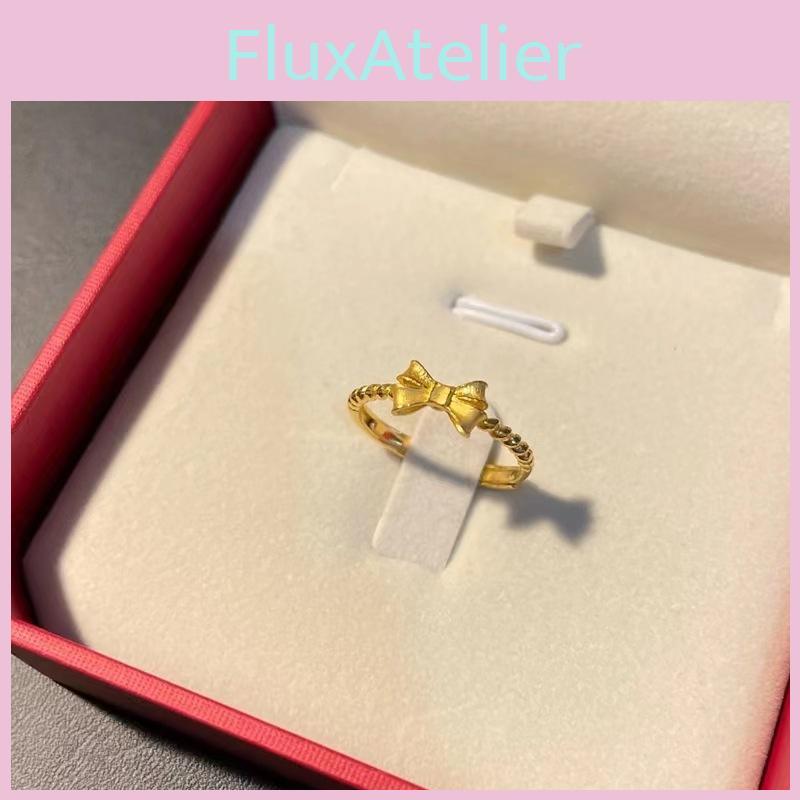 Stunning New 2022 Style Brass Gold Plated Women Butterfly Ring Geometric Design For Lovers Nature