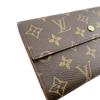 LOUIS VUITTON Monogram Porte Tresor International Long Wallet purse M61215 Used