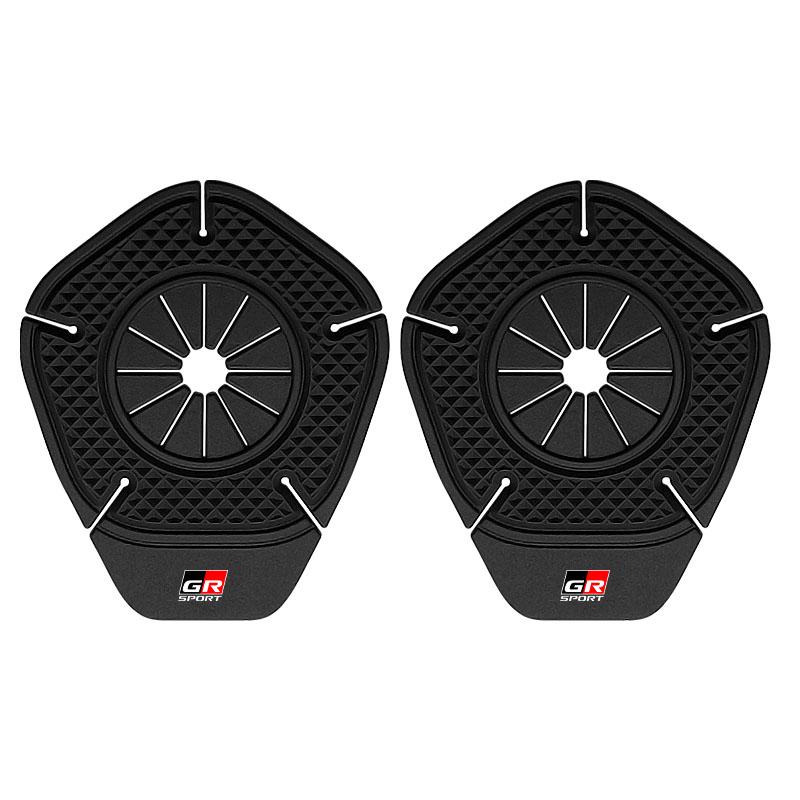 2Pcs Car Windshield Wiper Protective Cover Dust Wiper Cap for Toyota Gr Trd Corolla Yaris Chr Auris RAV4 Land Cruiser Chr Camry Racing