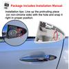 artapek Chrome Plated Front Driver Side Door Handle Cover Cap for Lexus ES350 2007-2012, LS460 2007-2017, LS600hl 2008-2016