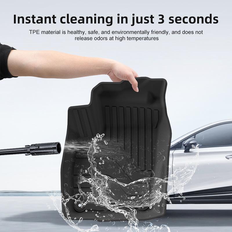 Nissan Kicks Floor Mats: TPE Vehicle-Specific Mats for Trunk and Interior - Fits 25 Models, Cross-Border Compatible.