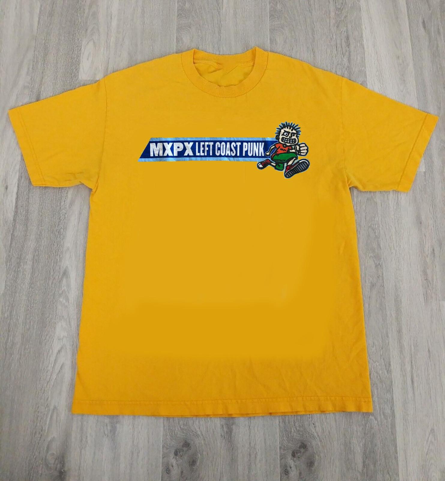 Mxpx Band Left Coast Punk Short Sleeve Unisex T-Shirt All Size gold UU802 XXXL