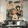 Anime Characters Tapestry Vibrant Wall Decor Tapestry Fashion Print Wallmounted Christmas Gift Background Cloth Soft