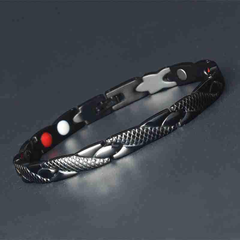 Adjustable Dragon Pattern Bracelet: 7mm Men's Fashion, European/American Style, Unisex Six-Sided Design