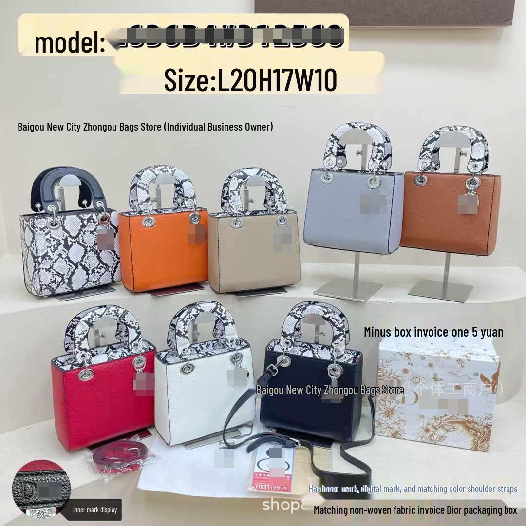 

Diana Сумка большой вместимости в европейском и американском стиле с принтом - Высококлассная женская сумка на плечо и через плечо Red