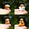 Capybara Toy Mini Figurine Resin Creative Relaxing Desktop Decor For Kids