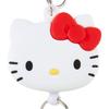Sanrio Hello Kitty Retractable Keychain Key Mascot x x Character Item 168645 Face-Shaped (13 4.9 1.8 cm) No.