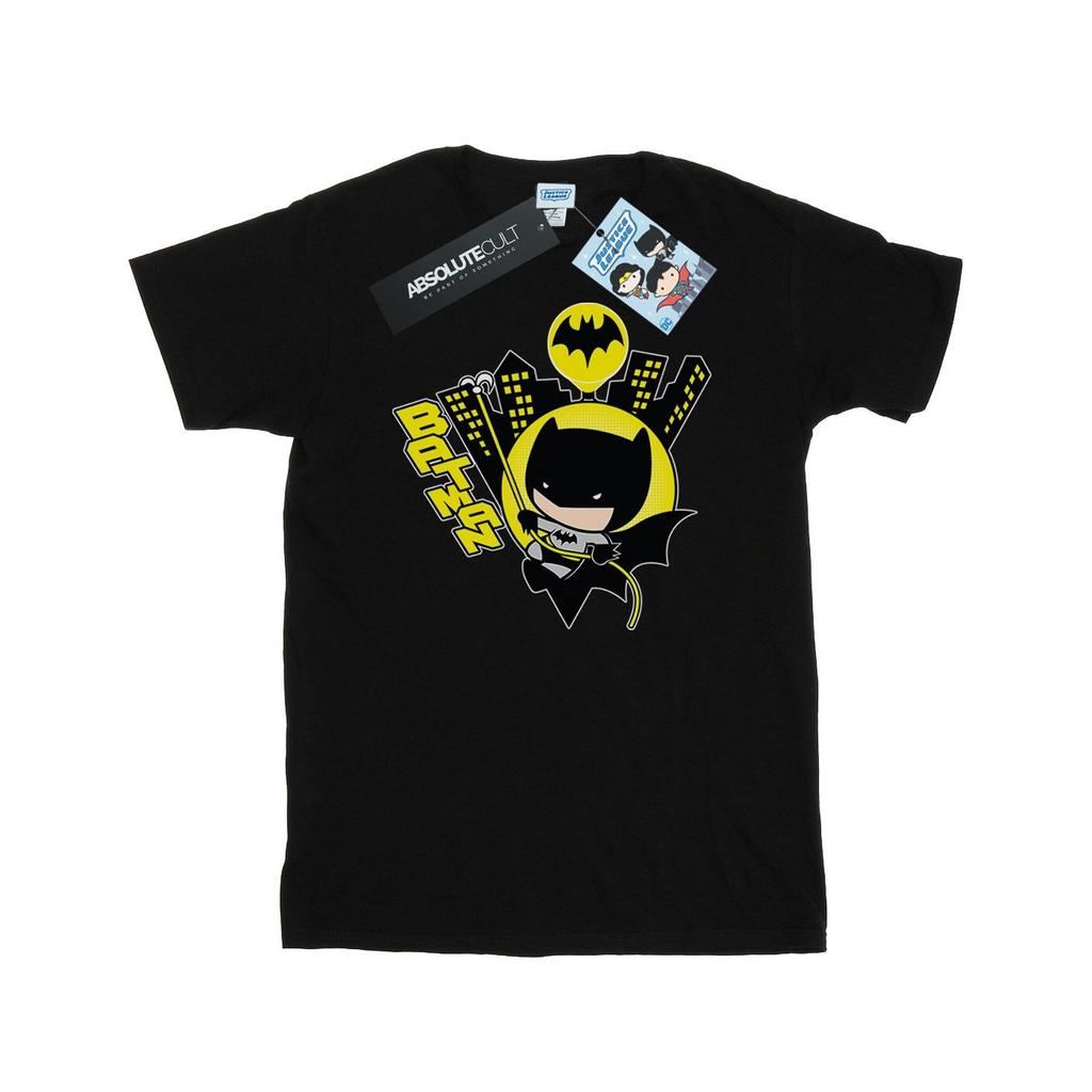 DC Comics Herren Chibi Batman Swinging T-Shirt