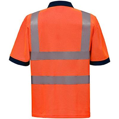 Hi-Vis Short Sleeve Polo Shirt / Mens Workwear