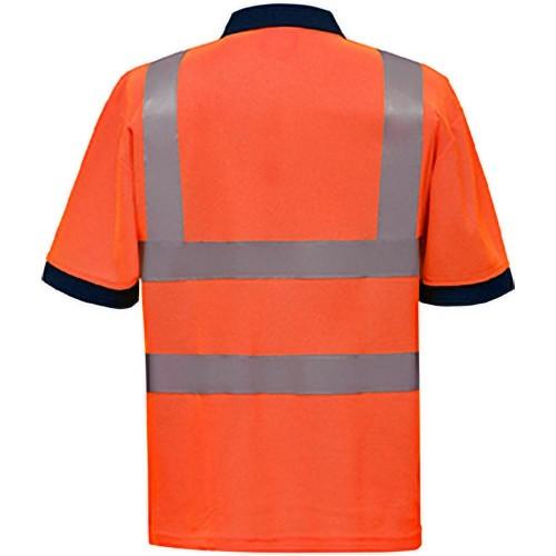 Yoko Hi-Vis Short Sleeve Polo Shirt / Mens Workwear