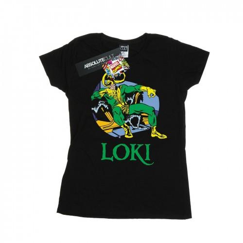 Marvel Womens/Ladies Loki Throne Cotton T-Shirt