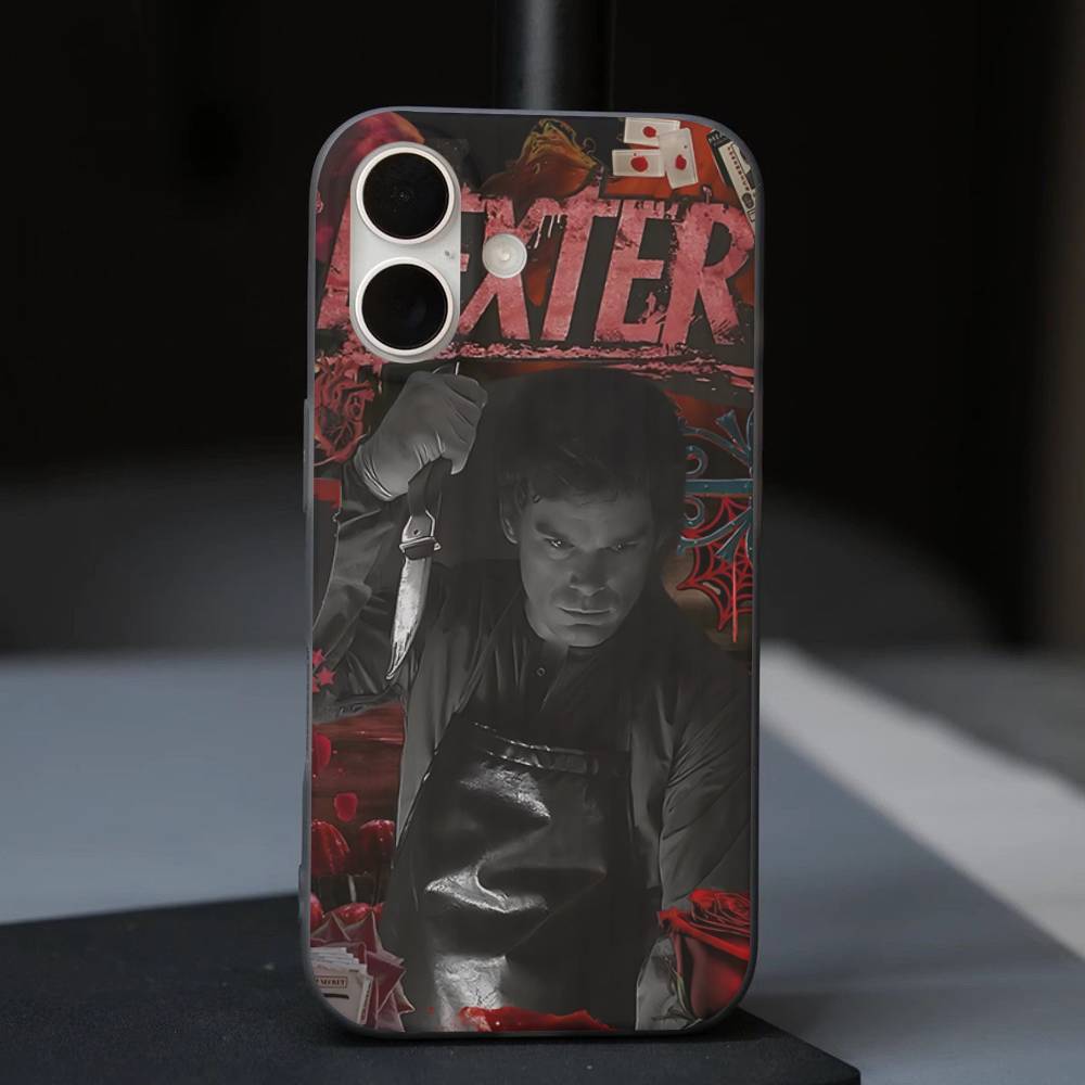Dexter Morgan Stylish Phone Case For IPhone 17 16 15 14 13 12 11 Pro Max Plus Stripe Cover