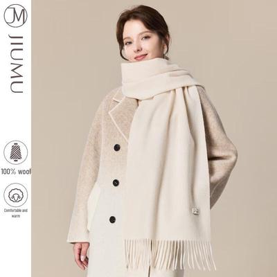 Bufanda de Invierno 100% Lana para Mujer