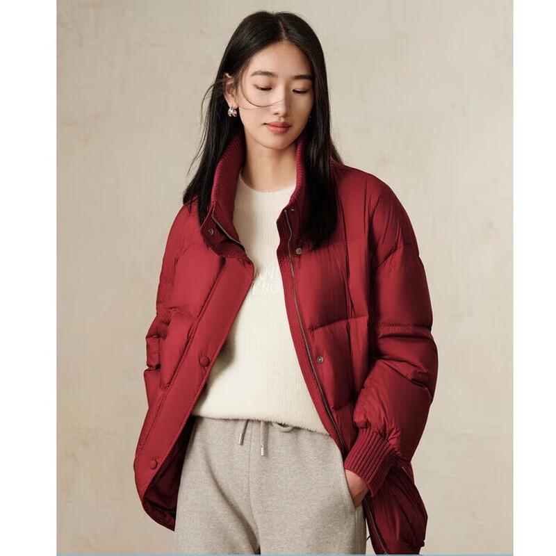 

JUZI Annakou Женская повседневная вязаная куртка-пуховик с короткими рукавами в стиле пэчворк L