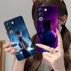 Ana de Armas Matte TPU Mobile Phone Case for VIVO Y77 76 75 74 73 72 58 56 55 51 50 38 36 Y19 Y18 Y03 Y01 5G Colorful Cover
