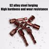 Strong Magnetic Extended S2 Air Cannon Hexagonal Socket, High-quality Vanadium Steel 6mm Electric Wrench Hexagonal Socket
