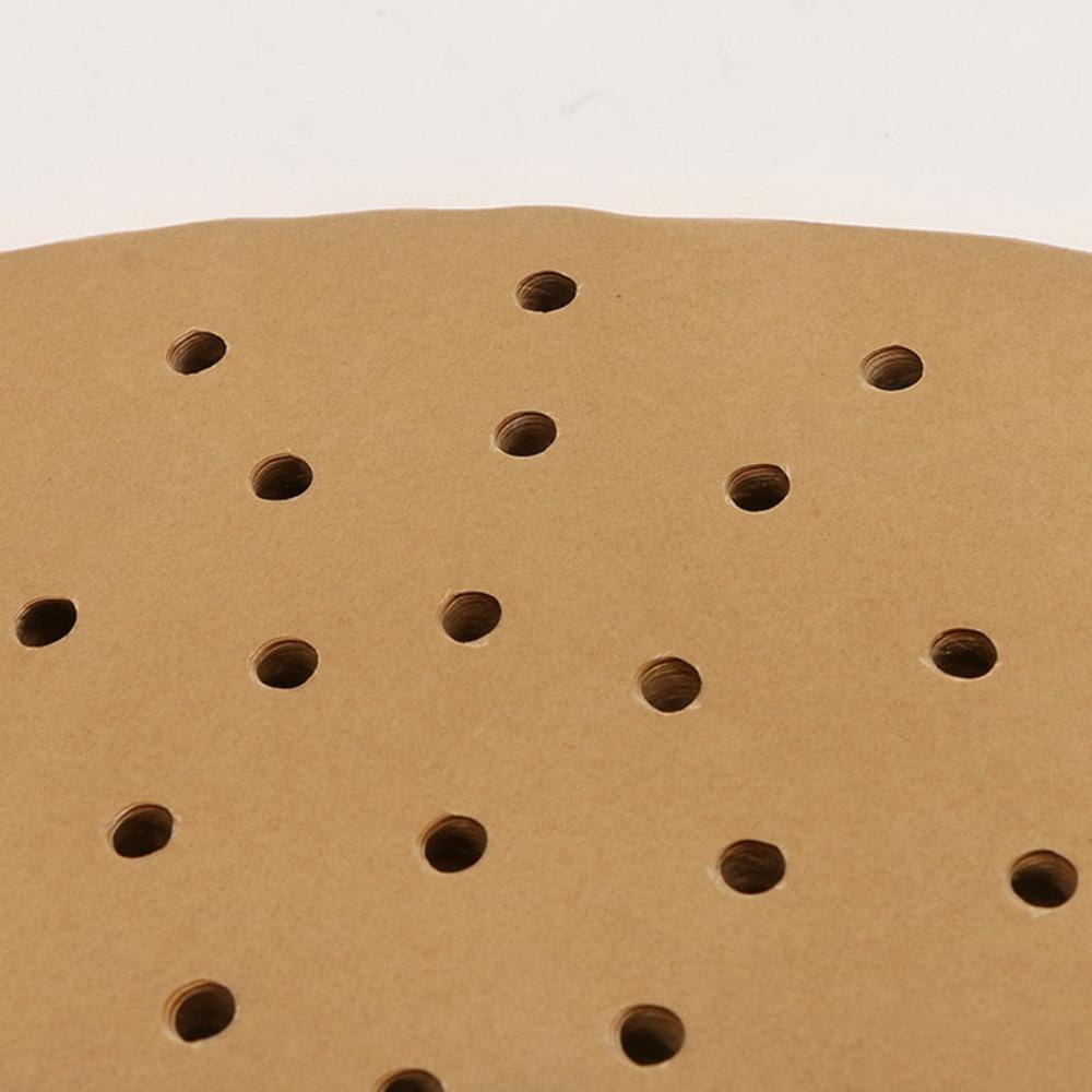 100ks čtvercový kulatý obdélníkový papír do fritézy s otvory na pečení Papír na grilování odolný vůči oleji