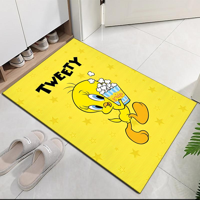 Tweety Printed Carpetrugfor Office Chair Living Room Bedroom Kitchen Room Decor Gifts