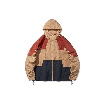 Li Ning BADFIVE Jackets Men's Taupe Hooded Moderate Other AFDQ213-2