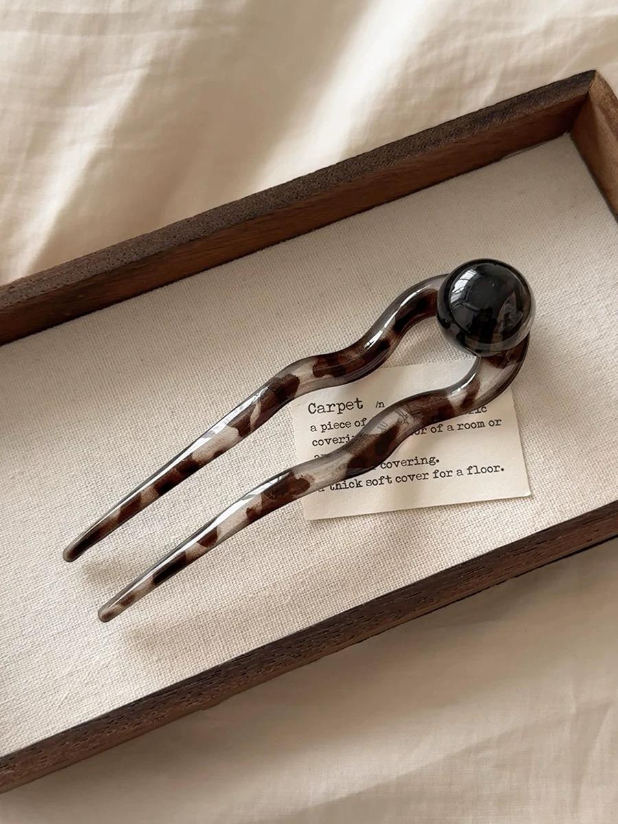 

Французская шпилька U-образной формы для женщин Простая китайская женская прическа «голова-пучок» Пан Волосы Палочки для волос Темперамент Аксессуары для волос