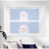 Cute Bear Cartoon Hanging Cloth Office Living Room Tapestry Home Wall Decoration Tapestry