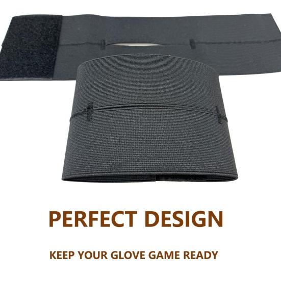 Pasek do rękawicy baseballowej do softballu Zagęszczony, bardzo elastyczny pasek do owinięcia rękawicy baseballowej do szybkiego tworzenia kieszeni Regulowany zabieg na gorącą rękawicę dla pary
