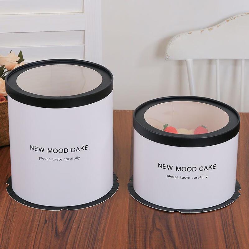 De ou Starlight Transparent Cake Box 10-inch Three-Layer