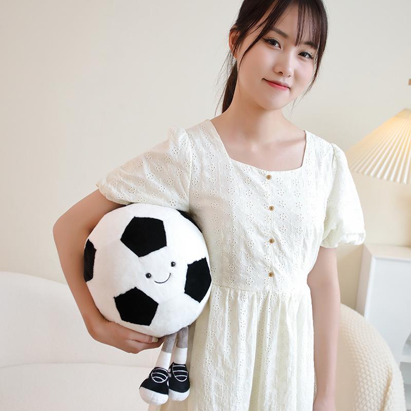 Multisport Plush Doll Pendant: Basketball, Football, Volleyball, Badminton, Rugby, Baseball, Tennis