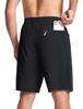 Men's Training Pants, Sports Pants, Fitness Pants, Shorts, Joggers, Sweatpants, Gym Wear, Running, Black, Size M