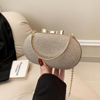 Fashion Handbag Lock Small Bag Women'S Spring Versatile Messenger Bag Women'S Bag