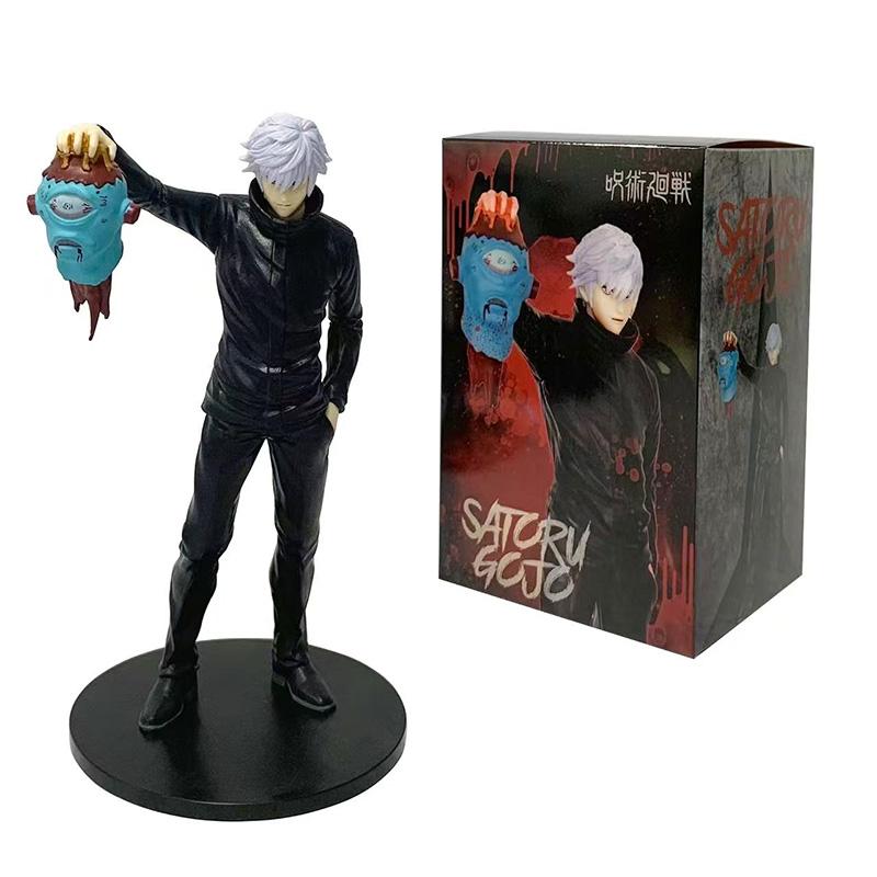 3pcs Jujutsu Kaisen Anime Figure AWAKENING Satoru Gojo PVC Collectiable Model Toys Kids Children Birthday Christmas Gifts