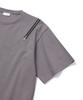 EPISODE UNTITLED Double Zipper T-Shirt_Purple