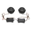 2 Pcs Dome Tweeter 140W Metallic Iron Loudspeaker Universal for Car Audio Systems