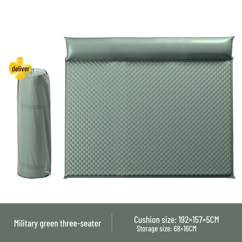 OEING 3-Person Outdoor Dual-Use Air Mattress & Picnic Mat 5cm