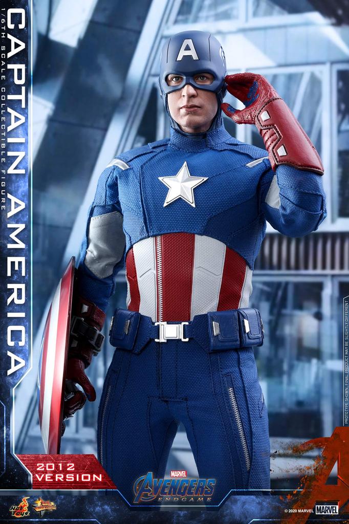 Scale Captain America Figure [Movie Masterpiece] "Avengers Endgame" 1/6 ("Avengers" Version)