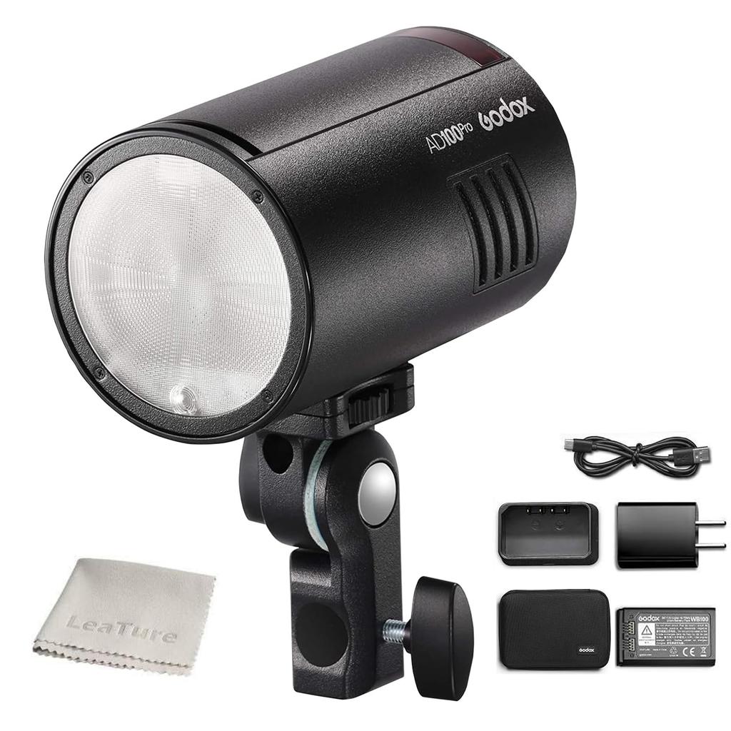 GODOX AD100Pro Flash LED Modeling HSS Japanese Instruction Manual Strobe, 100W, TTL, 2.4G Wireless, Lamp, 1/8000s, [Used]