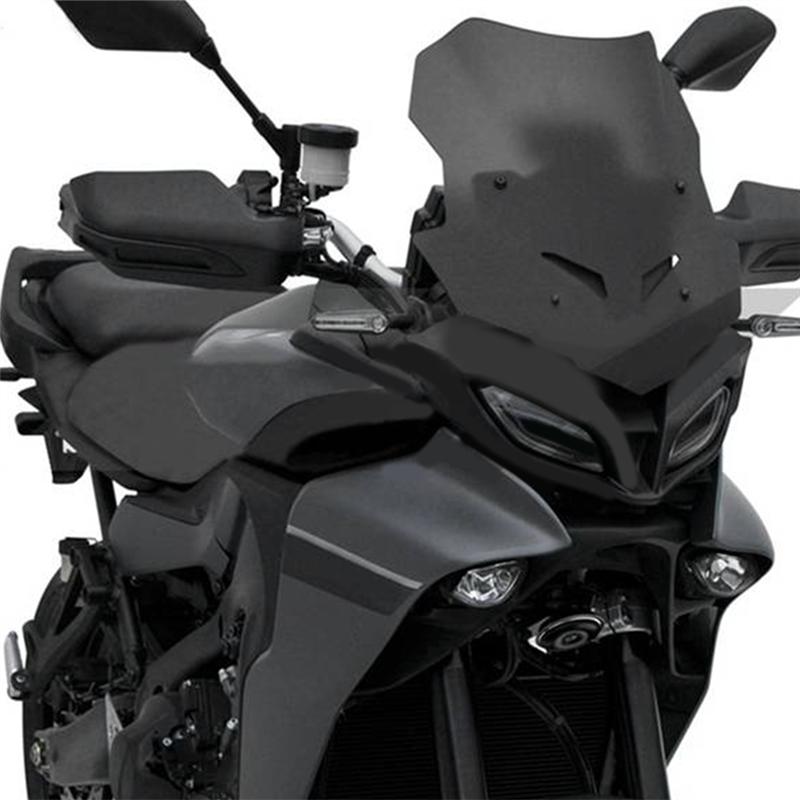 For Yamaha MT-09 Tracer-9 GT-9 Frontal Plate Windscreen Windshield Deflector For Motorcycle Smoky Grey Smoke Grey