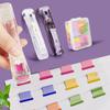 Transparent Push Clip And Refill Clips Student Office Document Organizer Acrylic Clip