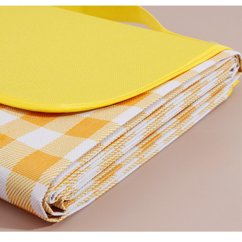 Picknick-Matte im Freien, 600D Oxford-Tuch, feuchtigkeitsbeständige Bodenmatte, tragbare Frühlings-Campingmatte, wasserdichte Strandmatte