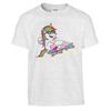 Einhorn Skater T-Shirt | Magisches Regenbogen-Fahrer Tee | Einzigartiges Grafikshirt Geschenk f