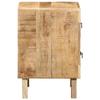 VidaXL Table de chevet 40x32x46 cm bois de manguier massif brut 4104511