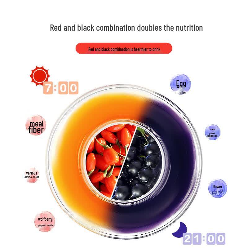 NingAnPu Red and Black Goji Berry Juice