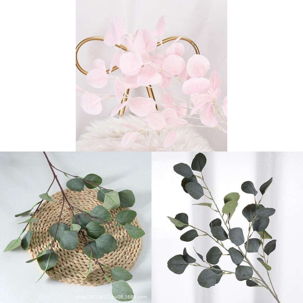 Artificial Leaves Eucalyptus Robusta Smith For Wedding Party Decor