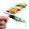 Swimming Lures Multi Jointed Swimbaits with Hook 10.5cm Fishing Lure Artificial Hard Baits for Trout