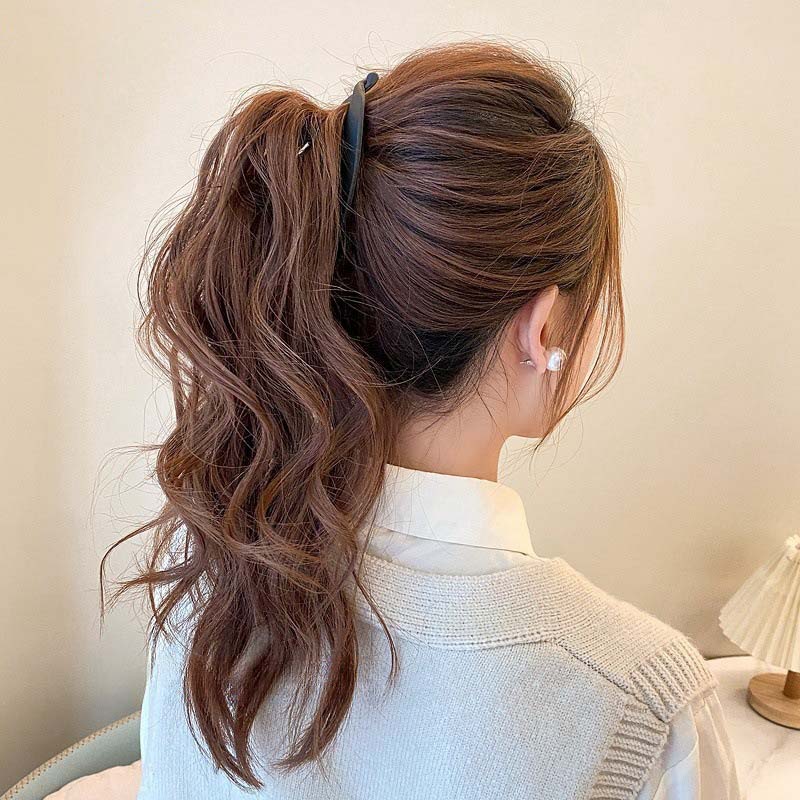 Matte Fischform Haarspangen Pferdeschwanzhalter Haarschmuck Twist Bananen-Haarspangen Haarnadeln Haaraccessoires für Frauen Klemme