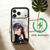 Singer C-Charli xcx  Phone Case For iPhone 17 16 15 14 13 12  Pro Max Plus for Magsafe Mirror Wireless Magnetic Cover